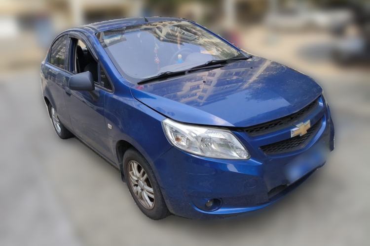 Used Chevrolet Sail 2011 Sedan 1.4L Manual Happiness Edition Front Right 45 Deg