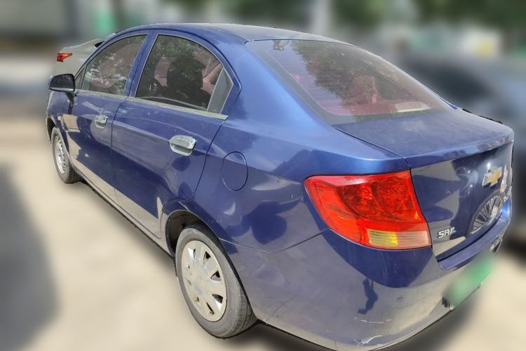 Used Chevrolet Sail 2011 Sedan 1.4L AMT Happiness Edition Rear Left 45 Deg