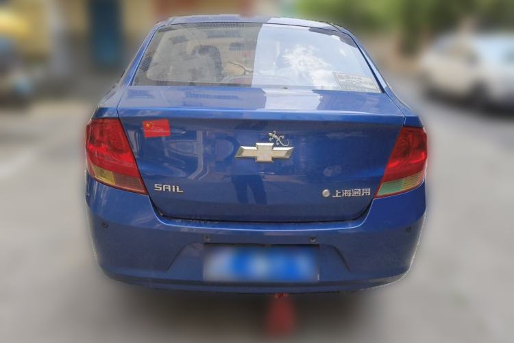 Used Chevrolet Sail 2011 Sedan 1.4L Manual Happiness Edition Rear
