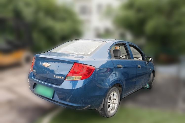 Used Chevrolet Sail 2011 Sedan 1.4L Manual Happiness Edition Rear Right 45 Deg