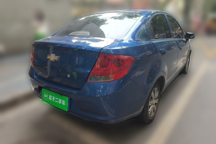 Used Chevrolet Sail 2011 Sedan 1.4L AMT Happiness Edition Rear Right 45 Deg