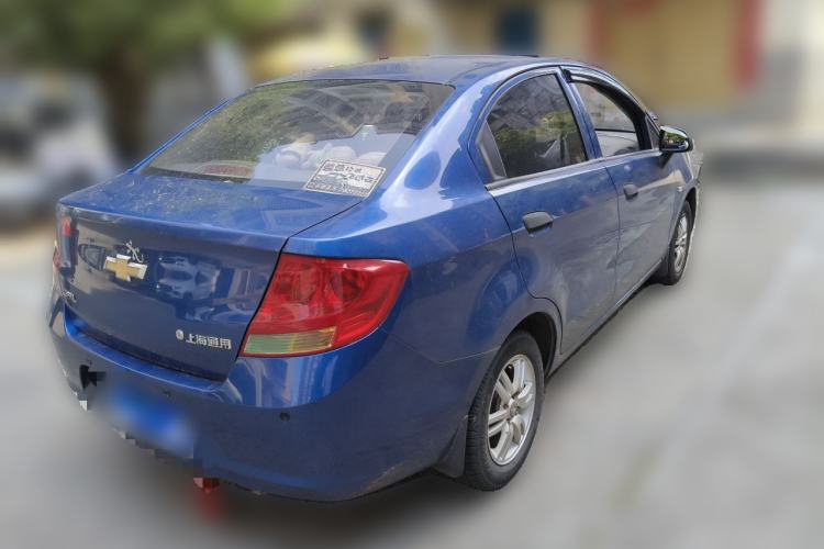 Used Chevrolet Sail 2011 Sedan 1.4L Manual Happiness Edition Rear Right 45 Deg