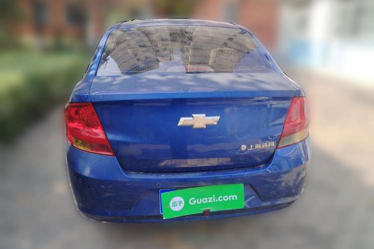 Used Chevrolet Sail 2011 Sedan 1.4L AMT Happiness Edition Rear