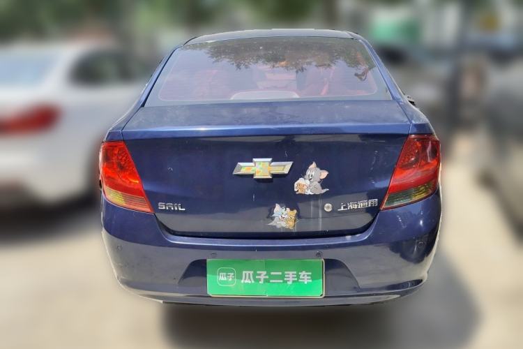 Used Chevrolet Sail 2011 Sedan 1.4L AMT Happiness Edition Rear