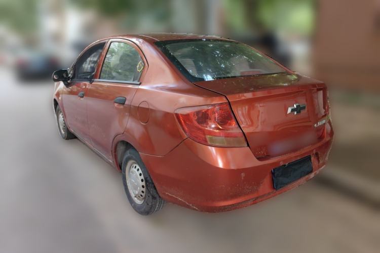 Used Chevrolet Sail 2011 Sedan 1.4L Manual Happiness Edition Rear Left 45 Deg