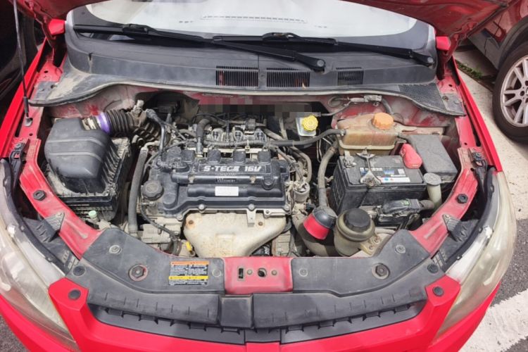 Used Chevrolet Sail 2011 Sedan 1.4L Manual Happiness Edition Engine Bay
