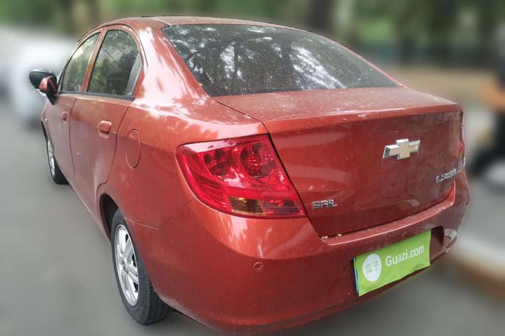 Used Chevrolet Sail 2011 Sedan 1.4L AMT Happiness Edition Rear Left 45 Deg