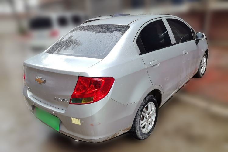Used Chevrolet Sail 2011 Sedan 1.4L AMT Happiness Edition Rear Right 45 Deg