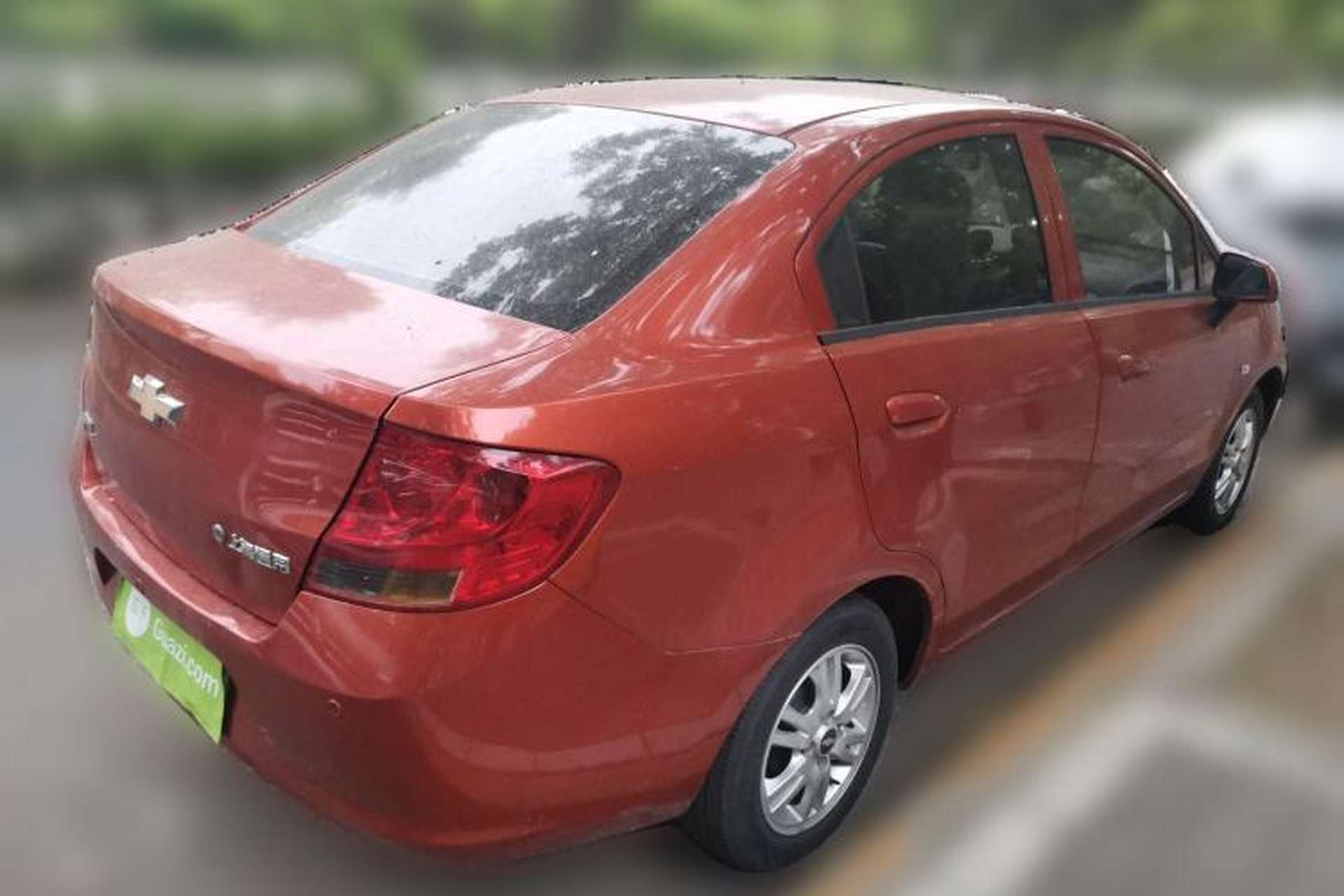 Used Chevrolet Sail 2011 Sedan 1.4L AMT Happiness Edition Rear Right 45 Deg