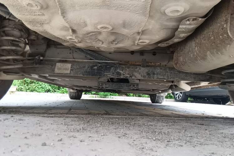 Used Chevrolet Sail 2011 Sedan 1.4L Manual Happiness Edition Chassis Rear