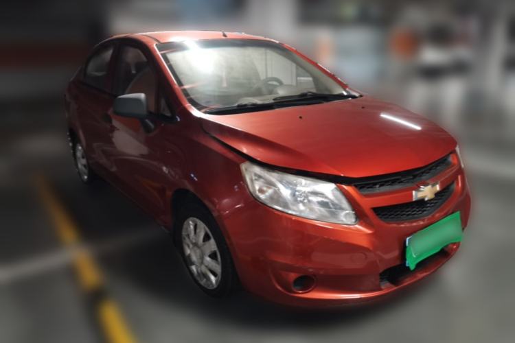 Used Chevrolet Sail 2011 Sedan 1.4L Manual Happiness Edition Front Right 45 Deg