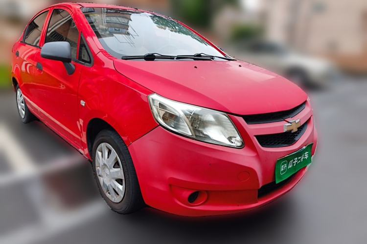 Used Chevrolet Sail 2011 Sedan 1.4L Manual Happiness Edition Front Right 45 Deg