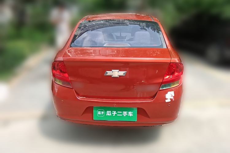 Used Chevrolet Sail 2011 Sedan 1.4L Manual Happiness Edition Rear