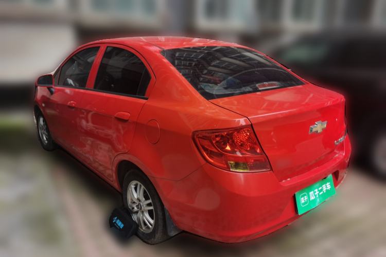 Used Chevrolet Sail 2011 Sedan 1.4L Manual Happiness Edition Rear Left 45 Deg