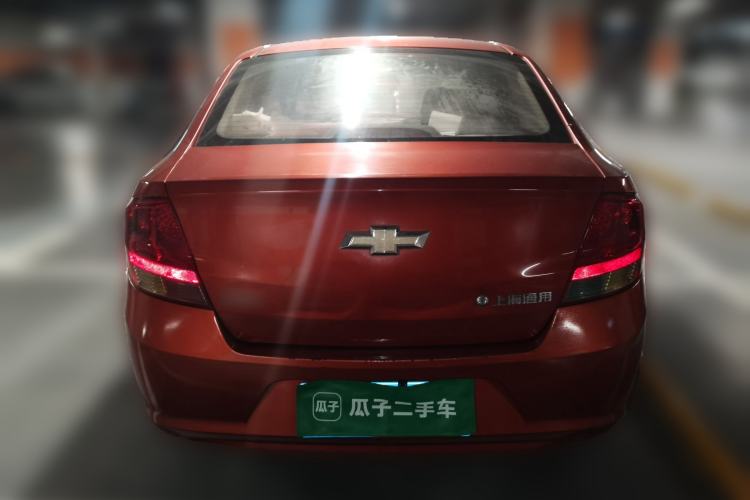 Used Chevrolet Sail 2011 Sedan 1.4L Manual Happiness Edition Rear