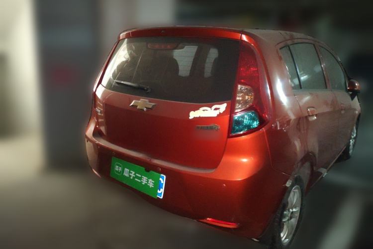 Used Chevrolet Sail 2011 Hatchback 1.4L AMT Happiness Edition Rear Right 45 Deg