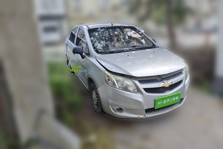 Used Chevrolet Sail 2011 Sedan 1.4L Manual Happiness Edition Front Right 45 Deg