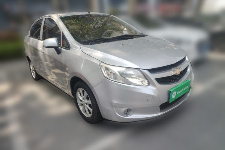 Used Chevrolet Sail 2011 Sedan 1.4L AMT Happiness Edition Front Right 45 Deg