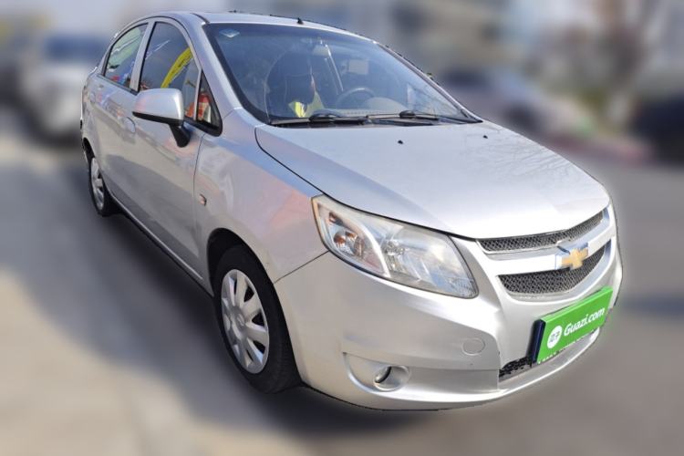 Used Chevrolet Sail 2011 Sedan 1.4L Manual Happiness Edition Front Right 45 Deg