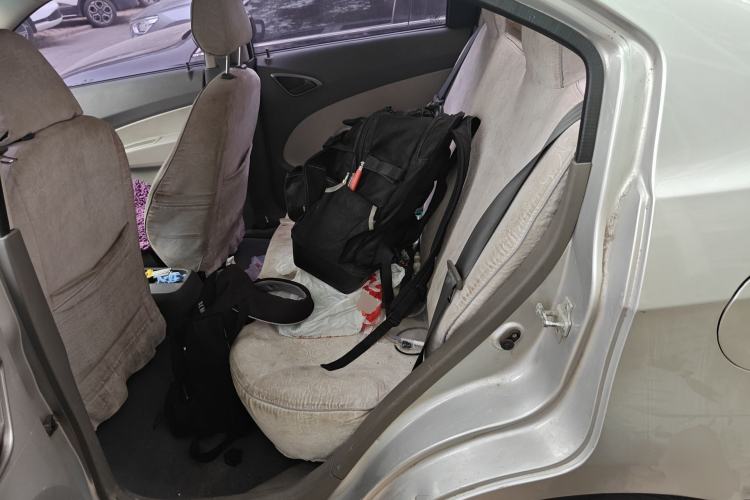 Used Chevrolet Sail 2011 Sedan 1.4L Manual Happiness Edition Left Rear Seat
