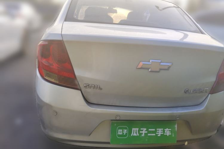 Used Chevrolet Sail 2011 Sedan 1.4L Manual Happiness Edition Rear