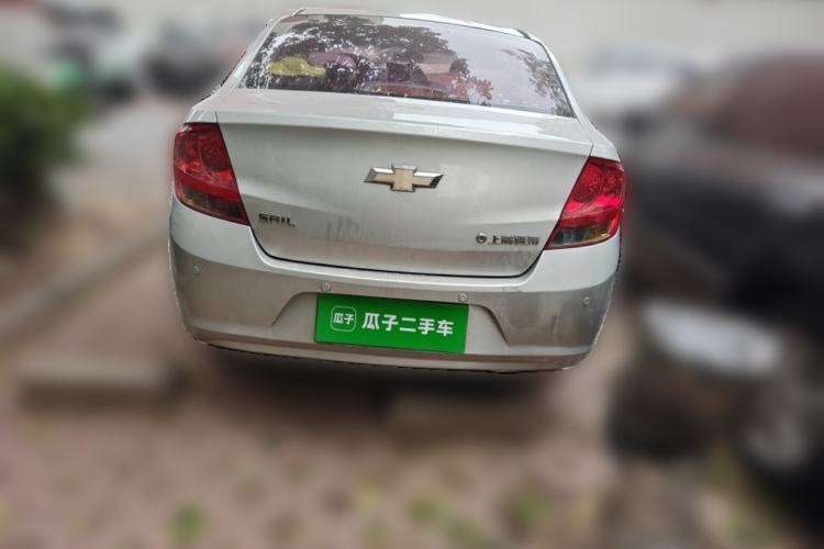 Used Chevrolet Sail 2011 Sedan 1.4L Manual Happiness Edition Rear