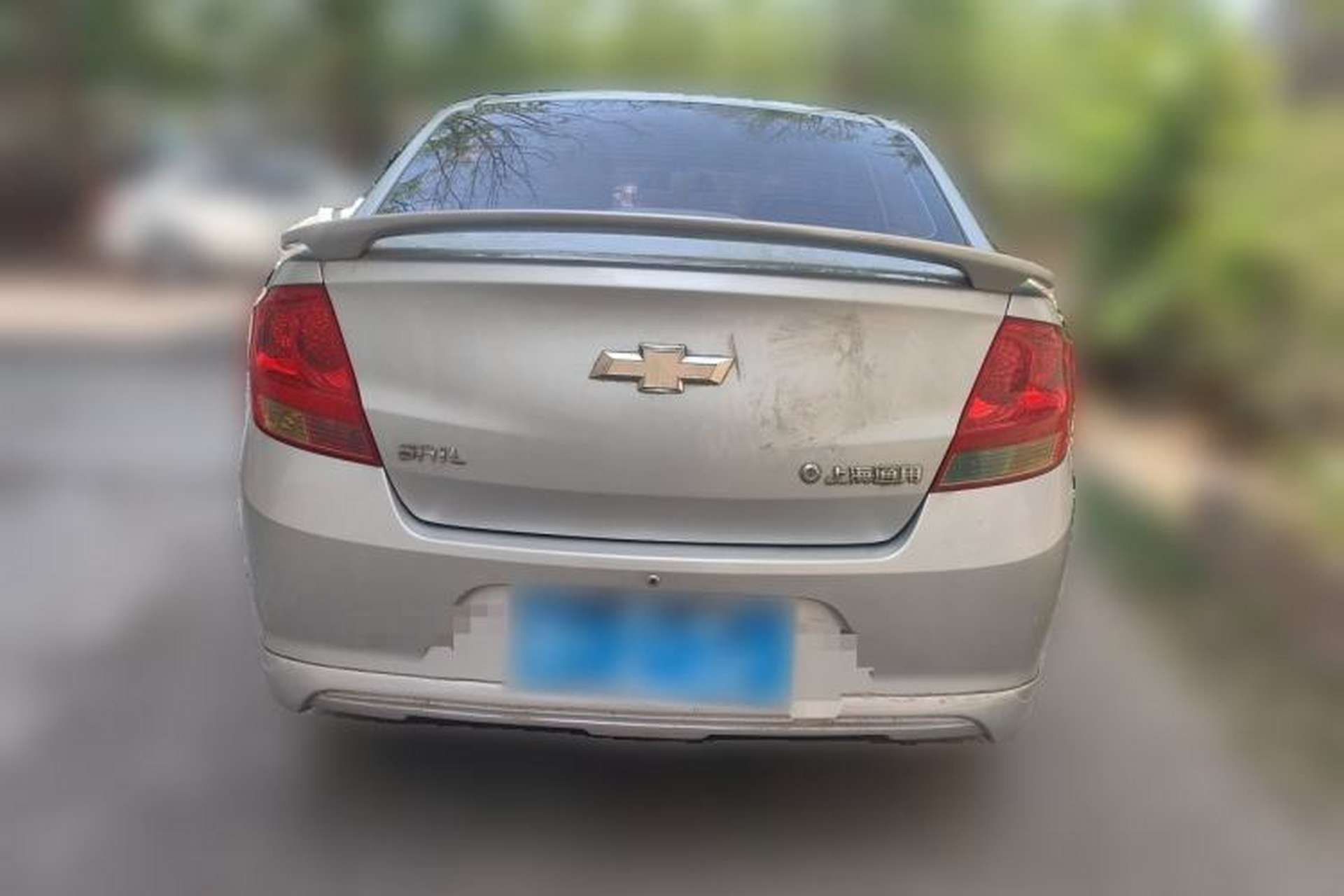 Used Chevrolet Sail 2011 Sedan 1.4L Manual Happiness Edition Rear