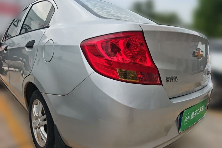 Used Chevrolet Sail 2011 Sedan 1.4L Manual Happiness Edition Rear Left 45 Deg