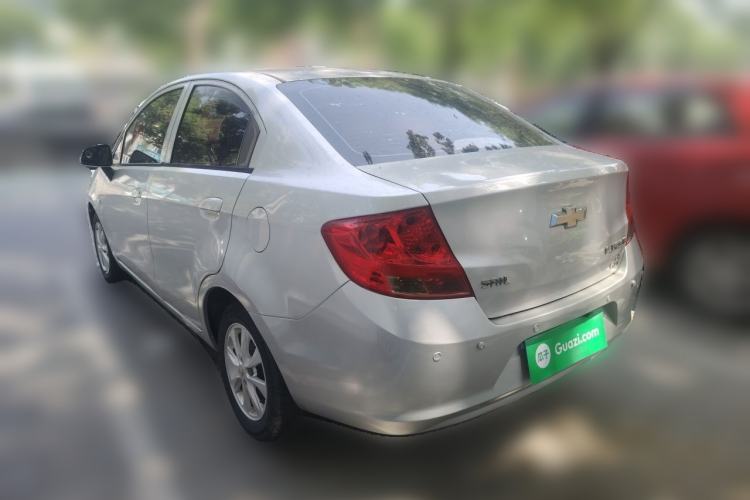 Used Chevrolet Sail 2011 Sedan 1.4L AMT Happiness Edition Rear Left 45 Deg
