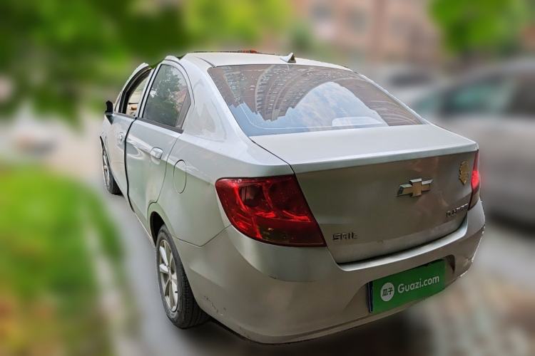 Used Chevrolet Sail 2011 Sedan 1.4L Manual Happiness Edition Rear Left 45 Deg