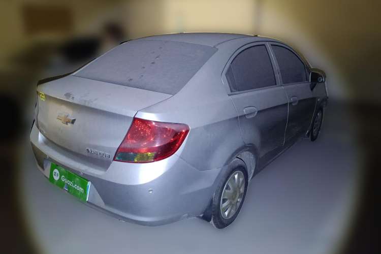 Used Chevrolet Sail 2011 Sedan 1.4L AMT Happiness Edition Rear Right 45 Deg
