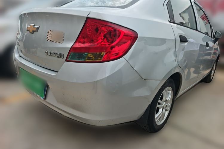 Used Chevrolet Sail 2011 Sedan 1.4L Manual Happiness Edition Rear Right 45 Deg