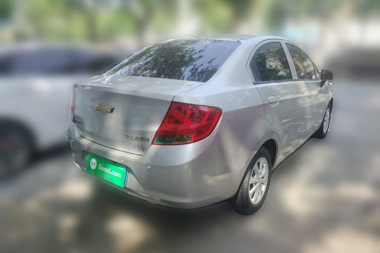 Used Chevrolet Sail 2011 Sedan 1.4L AMT Happiness Edition Rear Right 45 Deg