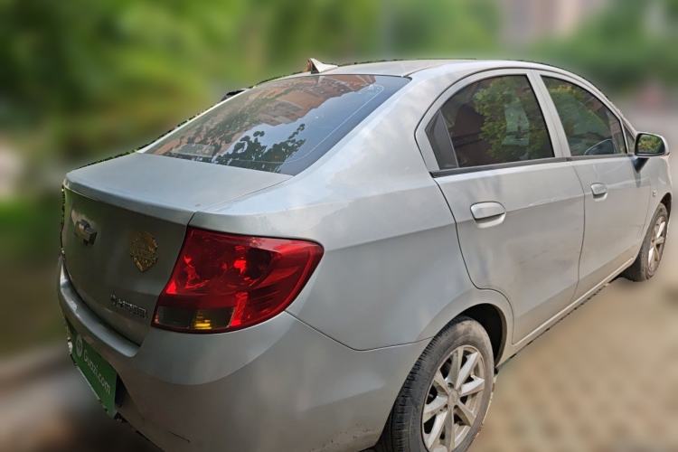 Used Chevrolet Sail 2011 Sedan 1.4L Manual Happiness Edition Rear Right 45 Deg