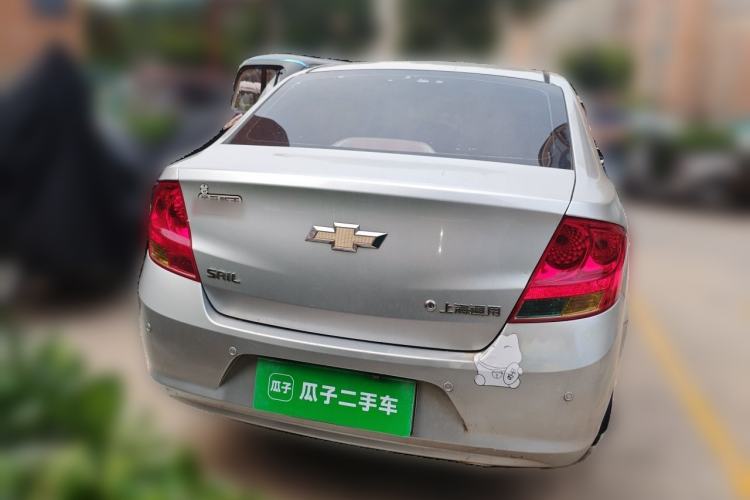 Used Chevrolet Sail 2011 Sedan 1.4L Manual Happiness Edition Rear