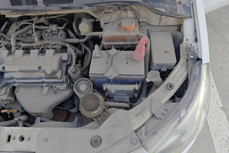 Used Chevrolet Sail 2011 Hatchback 1.4L Manual Happiness Edition Engine Bay Left