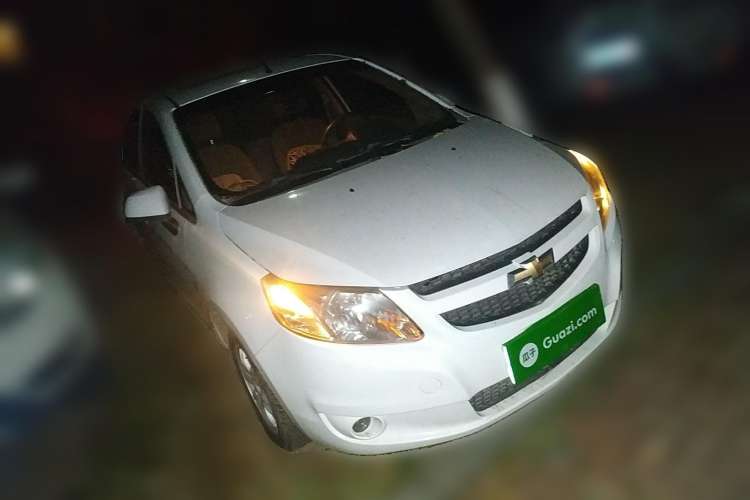 Used Chevrolet Sail 2011 Sedan 1.4L Manual Happiness Edition Front Right 45 Deg