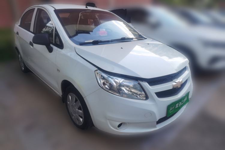 Used Chevrolet Sail 2011 Sedan 1.4L Manual Happiness Edition Front Right 45 Deg