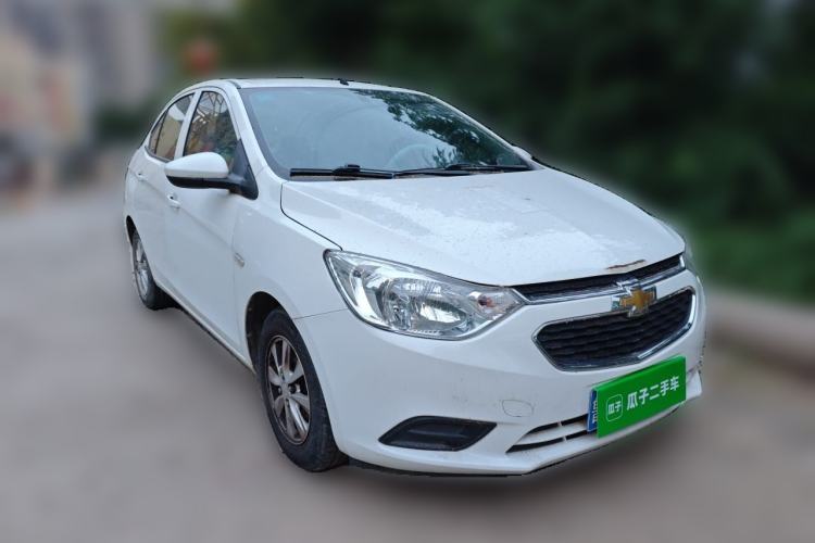 Used Chevrolet Sail 2011 Sedan 1.4L AMT Happiness Edition Front Right 45 Deg