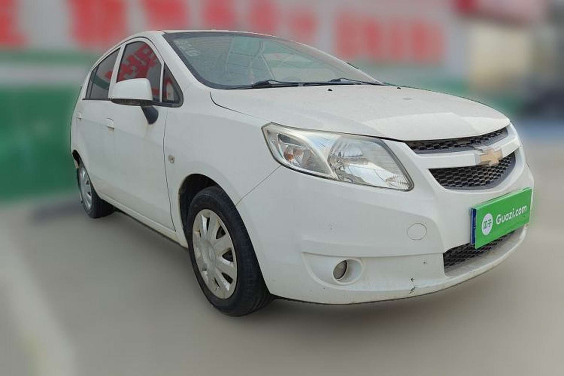 Used Chevrolet Sail 2011 Hatchback 1.4L Manual Happiness Edition Front Right 45 Deg
