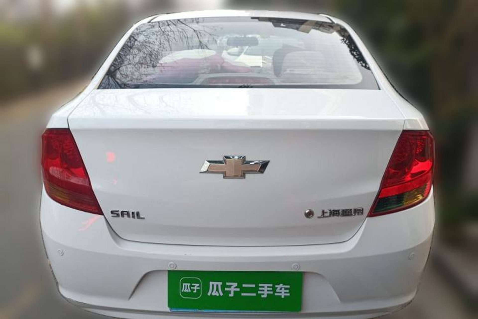 Used Chevrolet Sail 2011 Sedan 1.4L AMT Happiness Edition Rear