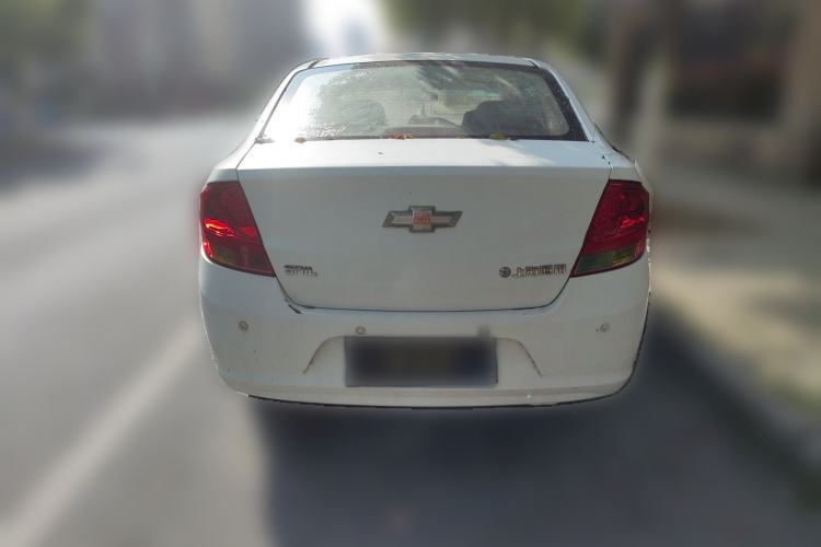 Used Chevrolet Sail 2011 Sedan 1.4L AMT Happiness Edition Rear