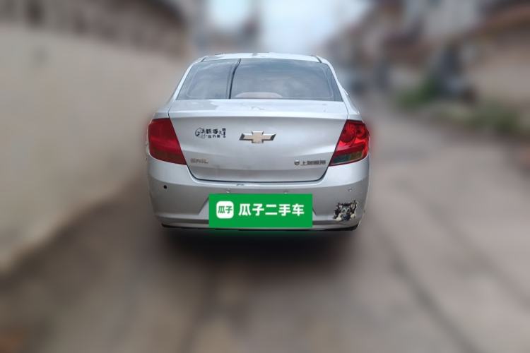 Used Chevrolet Sail 2011 Sedan 1.4L Manual Happiness Edition Rear