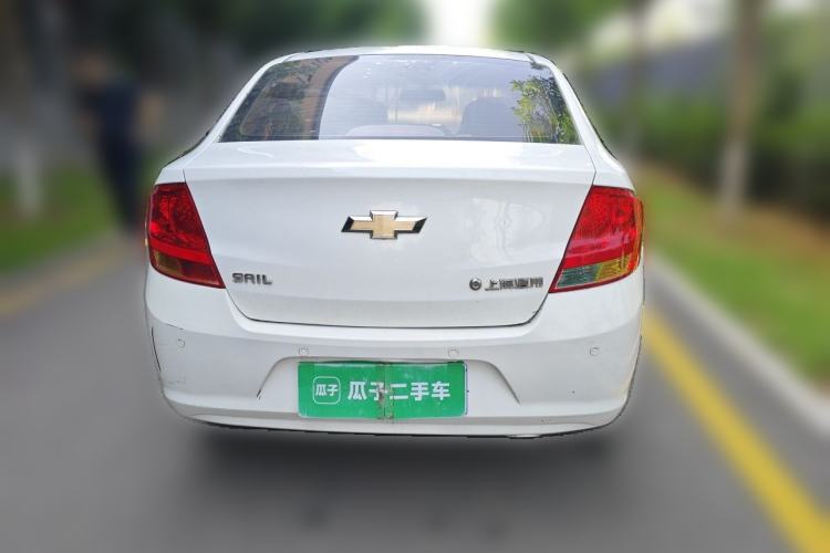 Used Chevrolet Sail 2011 Sedan 1.4L AMT Happiness Edition Rear