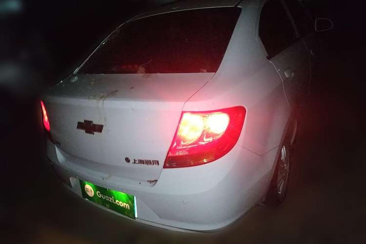 Used Chevrolet Sail 2011 Sedan 1.4L Manual Happiness Edition Rear