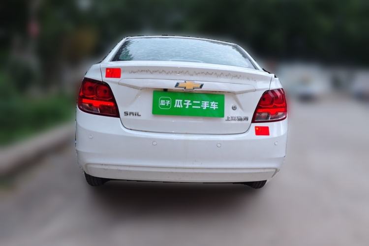Used Chevrolet Sail 2011 Sedan 1.4L AMT Happiness Edition Rear