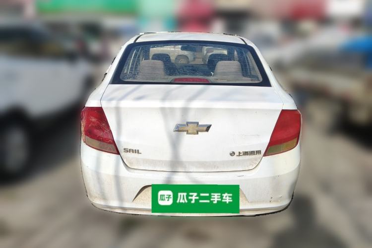 Used Chevrolet Sail 2011 Sedan 1.4L Manual Happiness Edition Rear