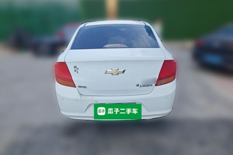 Used Chevrolet Sail 2011 Sedan 1.4L Manual Happiness Edition Rear