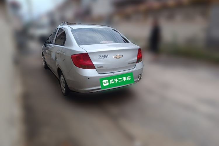 Used Chevrolet Sail 2011 Sedan 1.4L Manual Happiness Edition Rear Left 45 Deg