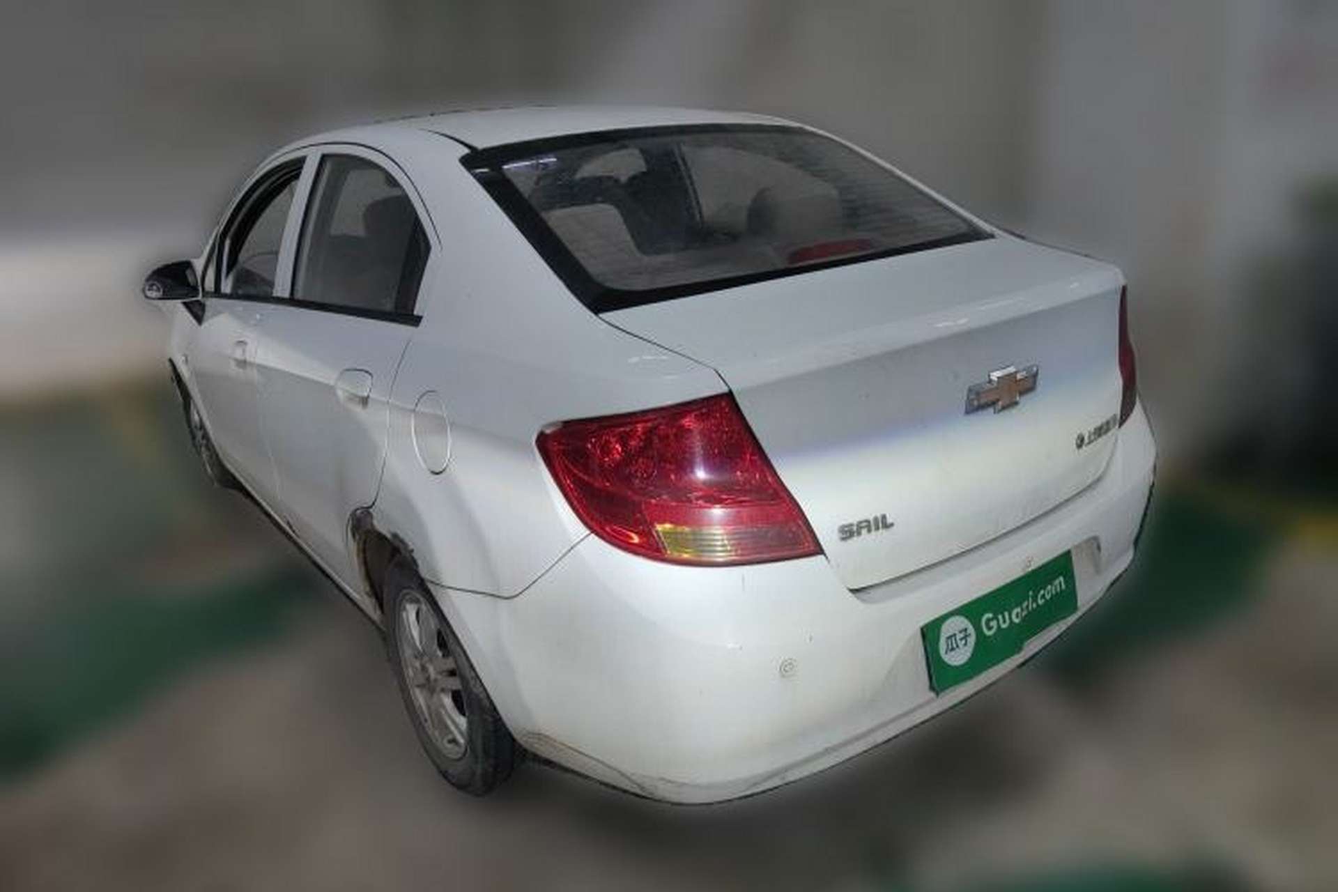 Used Chevrolet Sail 2011 Sedan 1.4L Manual Happiness Edition Rear Left 45 Deg